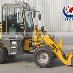 Popular HZM 910 Articulated Mini Wheel Loader ZL10 for Sale thumbnail-2