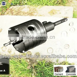 TCT Tungsten Carbide Tipped Hole Saw for Drill Holes on Concrete Cement Brick or Others thumbnail-1