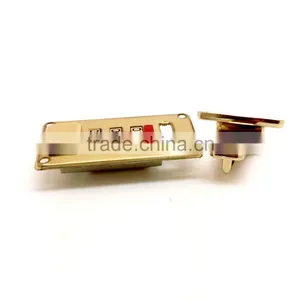 Small Combination Number Lock With Hasp for Pilot Case, Combination Lock With Push Buttom for Suitcase, Right Hand thumbnail-6