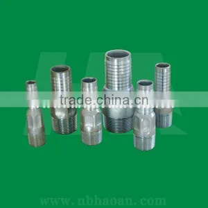 Galvanized Hexagon KC Nipple Quick Hose Coupling / Electrical Nipple thumbnail-1