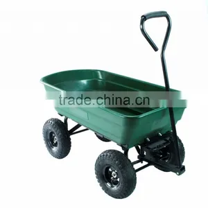 Four-wheel Cheap Garden Tool Cart TC2145 thumbnail-1