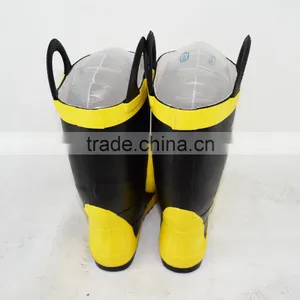 CE Approved Rubber Protective Boots/firefighter Boots/fire Resistant Boots thumbnail-3