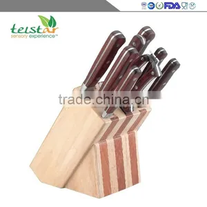9pcs Stainless Steel Knife Block Set thumbnail-1