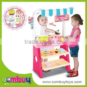 Hot Sale Plastic Pretend Play DIY Super Cake Toy Shop With Sound thumbnail-1