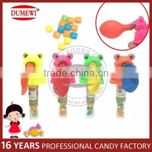 High Quality Small Frog Blow Balloon Toy Candy thumbnail-1
