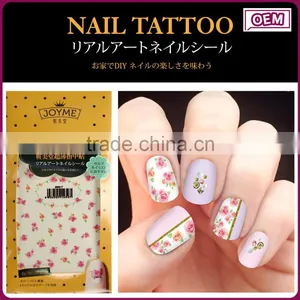 Joyme New Nail Supplies Beautiful Flower 2d Nail Art Decal High Quantity Ultrathin Water Transfer Nail Sticker thumbnail-1