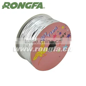 50m Dispener Packing Metallic Plastic Twist Tie for Food Bags thumbnail-3