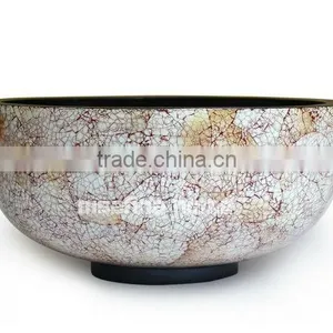 Eggshell Lacquer Bowl, Decorative Bowl thumbnail-1