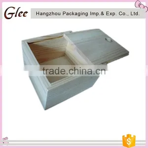 Beautiful and Classical Wooden Chinese Tea Box With Sliding Lid thumbnail-1