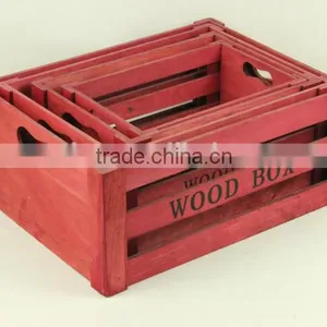 Wholesale Wooden Wine Crate Fruite Crate thumbnail-2