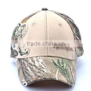 Washed Camouflage Cap,embroidered High Quality Cap thumbnail-1