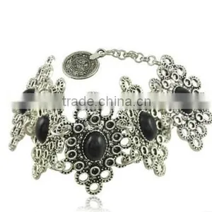 2016 Unique Heart Charms Bangle Diy Heart Charm Chain Bracelet European Style Charms Bracelet thumbnail-3