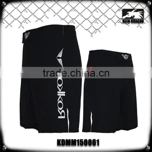 Wholesale Design MMA Fight Shorts Men Blank Crossfit Shorts thumbnail-5