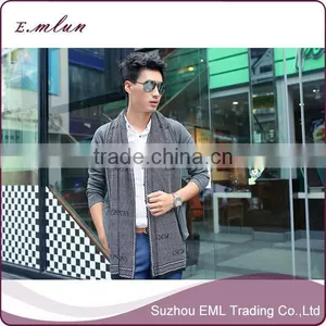 Fashion Winter Fabric Scarf Pattern Wholesale/cheap Cashmere Scarf/men Scarf thumbnail-1