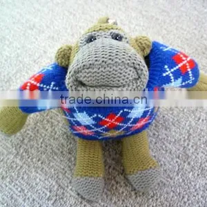Knitted Clothes For Christmas Small Toys&Knitted Clothes For Doll&Toys Knitted Sweater thumbnail-3