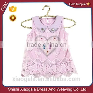 2016 New Design Baby Girl T-shirt Made in China thumbnail-1