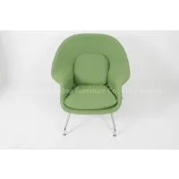 Womb Chair and Ottoman Modern Furniture Top Supplier Cashmere Wool Womb Chair and Ottoman thumbnail-1