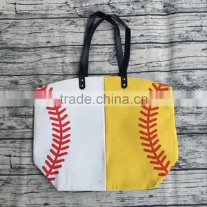 2017 Canvas Cheap Travel Personalized Tote Bag With Leather Handles thumbnail-5
