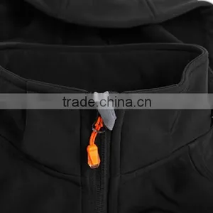Fashion Men Jackets Outdoor Fleece Windproof With Hood thumbnail-5