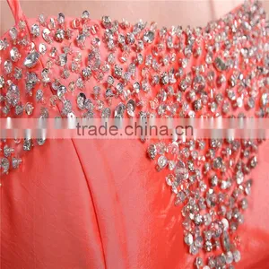 Short Party Cocktail Dress Beaded Pleated Taffeta Short Party Dress AS028 thumbnail-6