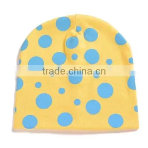 Spring&summer Korea Style 100%cotton Cute Boys&girls Dots Pattern Baby Dress Hats thumbnail-2