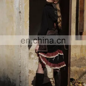 Steampunk Style Puffed Short Skirt by RQBL thumbnail-6