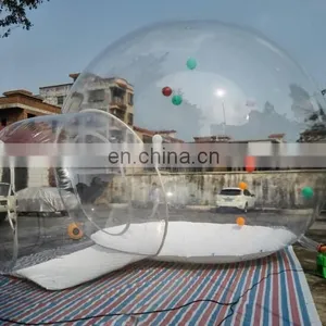0.8mm Pvc Clear Bubble Party Event Tent Inflatable Advertising Inflatable Bubble Lodge Tent thumbnail-1
