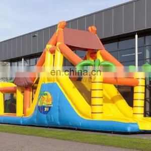 Inflatable Obstacle Course, Inflatable Water Obstacle Course for Sale, Indoor Obstacle Course Slide for Adults thumbnail-2
