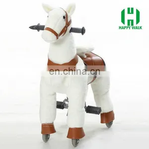 HI Amusement Park Riding Horse on Wheels for Kid and Adult thumbnail-2