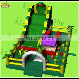 Inflatable Slide Moonwalk Inflatable Slide and Bouncer Combo Giant Inflatable Funcity thumbnail-1