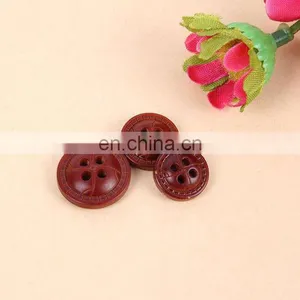 Mother of Pearl Shell Sewing Agoya Shirt Button Brown thumbnail-1