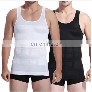 2016 Men's Slimming Singlet Walmart Slimming Corsets Undershirt Shapewear Vest thumbnail-1