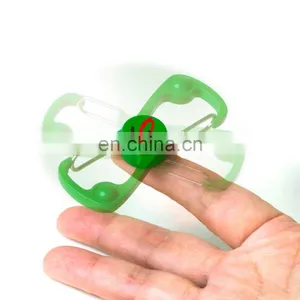Promotion Gift Dual Zinc Alloy Carabiner Fidget Spinner thumbnail-2