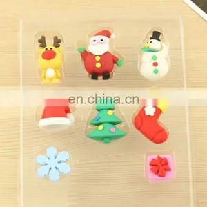 Christmas Eraser Assortment Set of 6 thumbnail-1