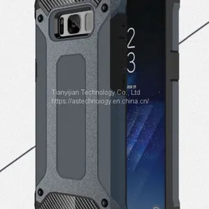 Samsung Galaxy S8 & S8 Plus Dual Layer Shockproof Armour Tough Case Cover thumbnail-4