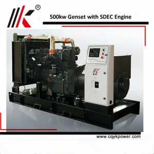 Dynamo Genset With SC25 Model 500kw Power Heavy Duty Diesel Generator Price thumbnail-5