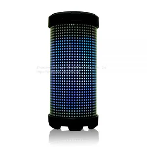 Bazooka Speaker Wireless Bluetooth Speaker Led Lights Pvc Panel Mini Music Box thumbnail-5