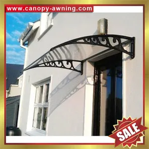 House Door Window Diy pc Awnings Awning Canopy Canopies Cover Shelter Polycarbonate Manufacturers thumbnail-1