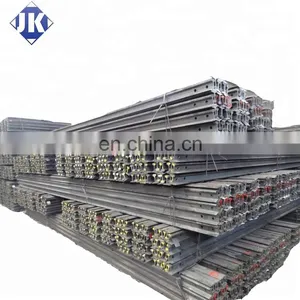 Tangshan Steel Supplier Q235 55q 15 Kg Light Railway Steel Rails For Trains thumbnail-1