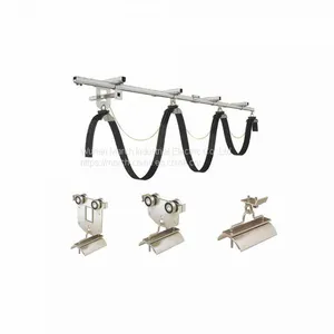 March C-Rail Track Flat Cable Festoon System C-Track Middle Trolley for Overhead Crane thumbnail-4