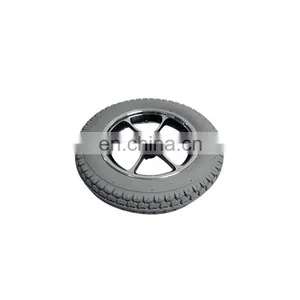 China New Product Wheelchair Rear Wheels With 12 Inch Tyre thumbnail-1