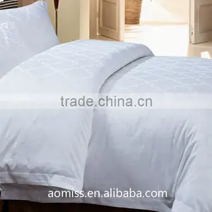 60S 300TC Thread Count Classic Hotel Bedding Textile 4 Pcs Hotel Bedding Set thumbnail-2