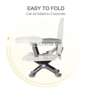 Portable Easy Moving Infant Dinning Feeding Baby Chair Baby Booster Seat thumbnail-4