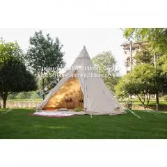 4m Canvas Teepee Tent Bell Tent Company 4m Canvas Bell Tent Tent Manufacturers China thumbnail-2