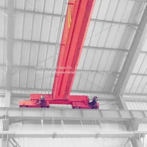 10Ton Single Girder Overhead Crane Remote Control Overhead Traveling Crane thumbnail-5