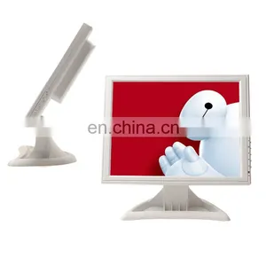 Plastic/Metal Case 15 Inch Resistive POS Touch Screen Monitor USB/VGA/RS232 Input Touch Screen Monitor thumbnail-1