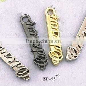 the Fashion Shiny Metal Logo Pullers thumbnail-1
