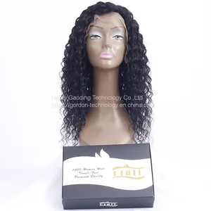 Natrual Color Curly Full Lace Human Hair Wig With Factory Price thumbnail-2