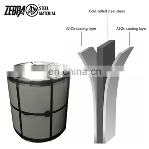 28 Guage Zinc Coated Galvanized Corrugated Steel Iron Roofing Sheet thumbnail-2