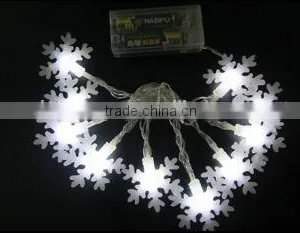 Led Battery Christmas Lights With Christmas Tree, Snow, Pentagram , Mushroom thumbnail-2